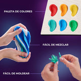 colores OKTO 3D air clay ocean calm