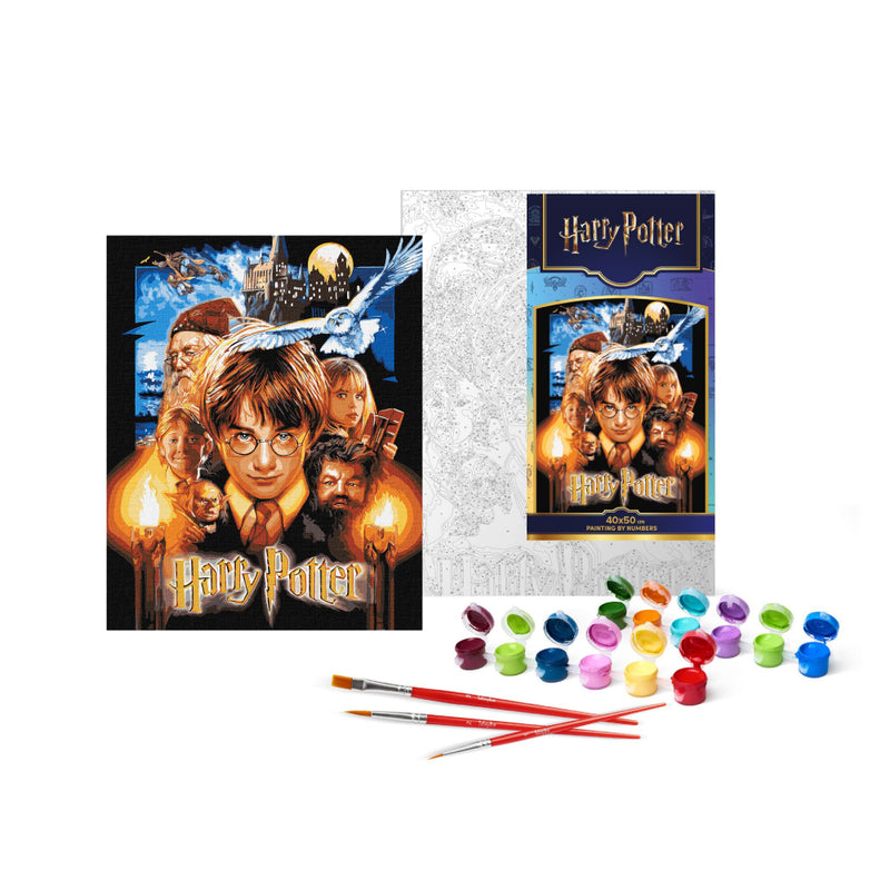 IDEYKA Harry Potter: Póster con pinturas metálicas ©Warner Bros