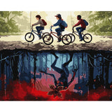 pintar por numeros stranger things hawkings del reves