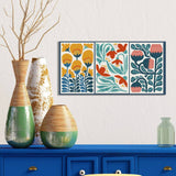diamond painting cuadro triptico diamond dotz