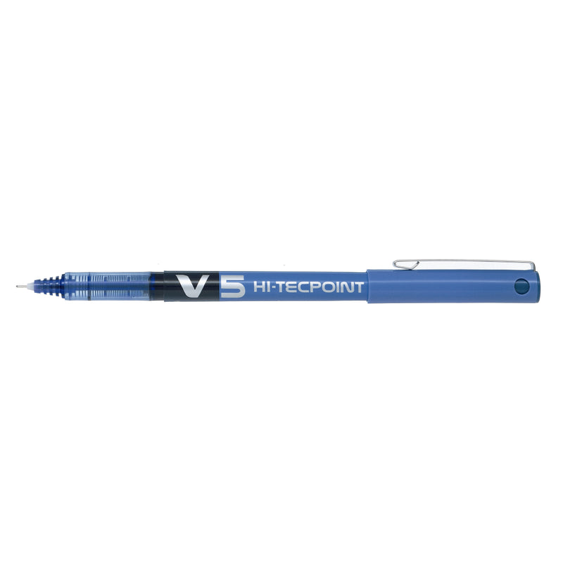 Bolígrafo Azul Pilot V-5 Hi-Techpoint
