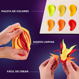 pasta de modelado con secado al aire OKTO Manga Fire