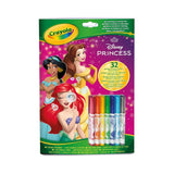set laminas y dibujos princesas disney crayola