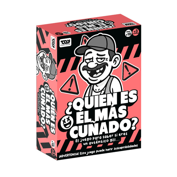¿quién es el más cuñado? juego de cartas +18