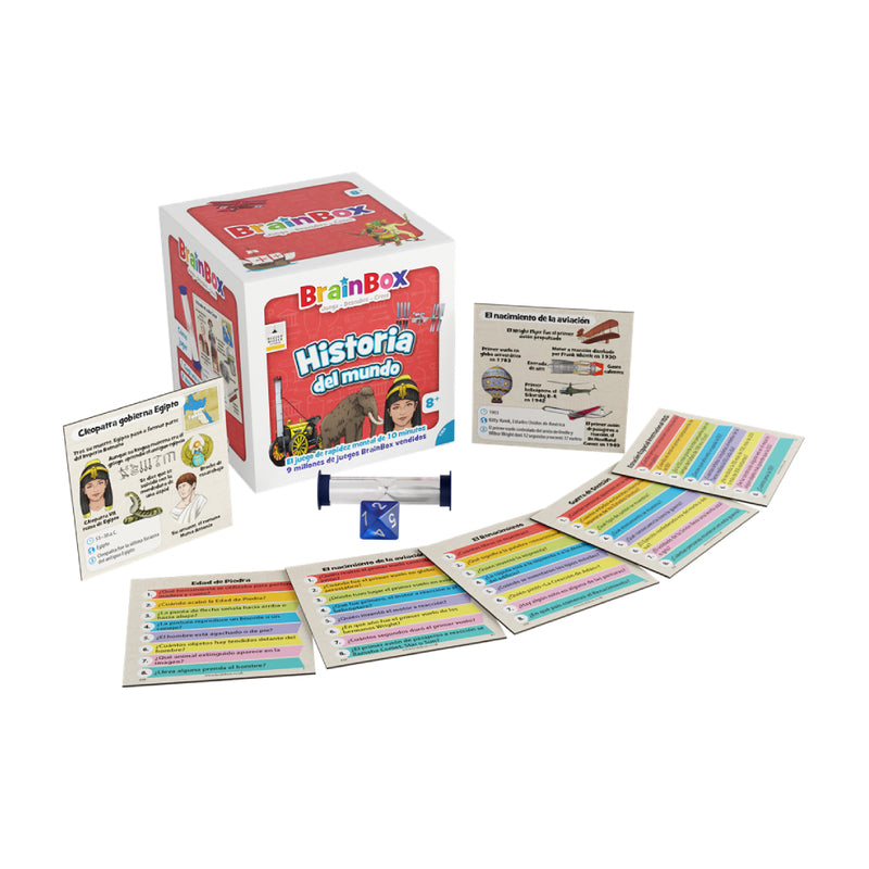 brainbox historia del mundo juego de mesa