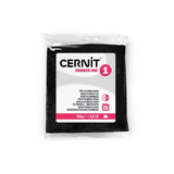 arcilla horneable negra 250 gramos cernit nº1