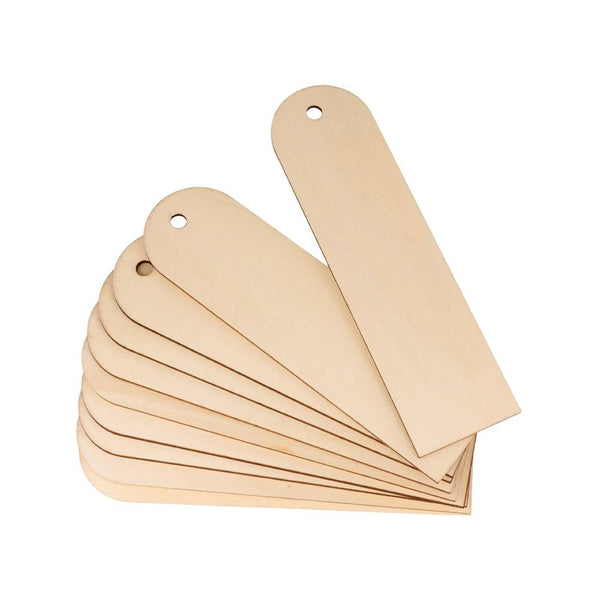 SET 10 MARCAPAGINAS ARTEMIO MADERA 18 X 5 CM