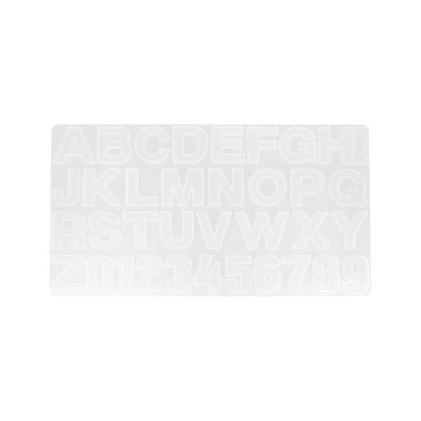 MOLDE SILICONA ARTEMIO ALFABETO 4CM