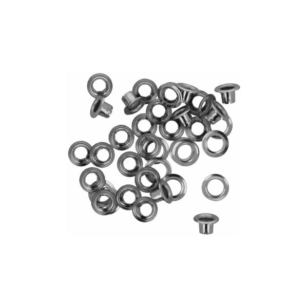 EYELETS 3MM SILVER 50PCS