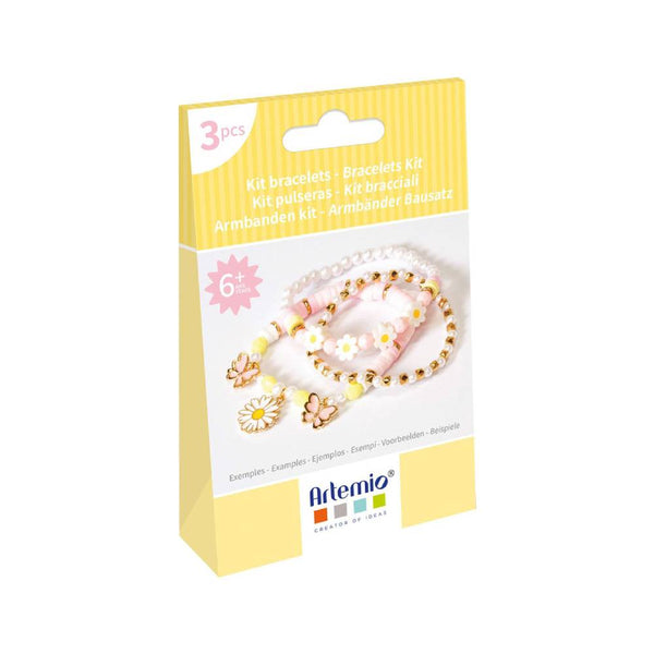 KIT 3 PULSERAS MARGARITAS