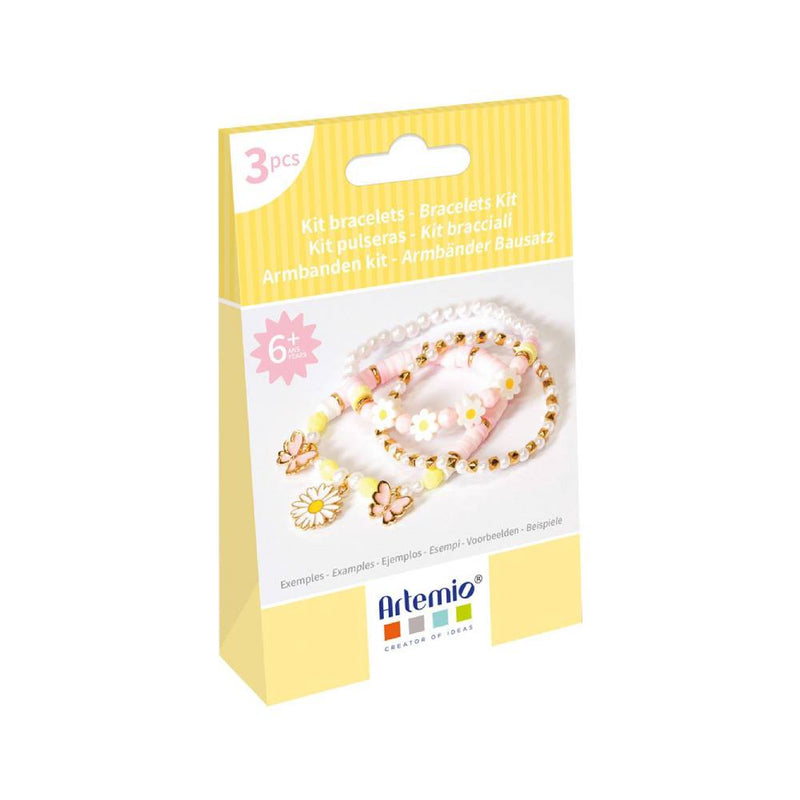 KIT 3 PULSERAS MARGARITAS