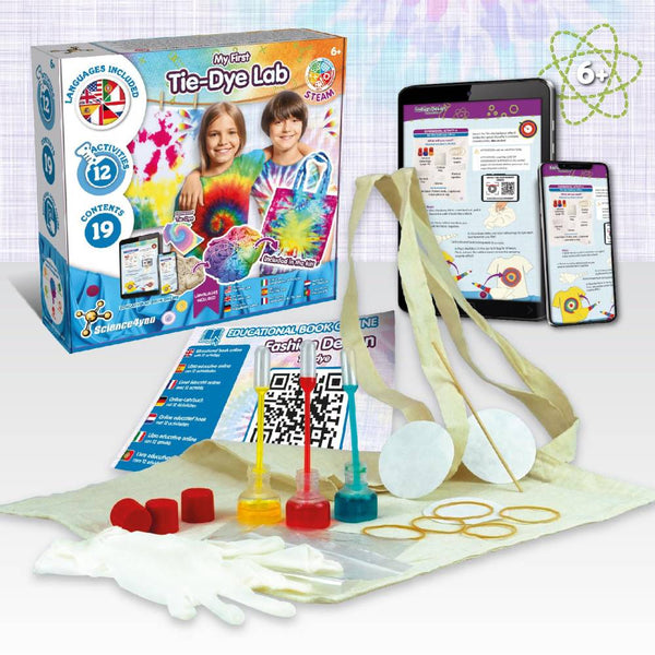 laboratorio tie dye science4you
