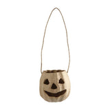 HALLOWEEN CESTA CALABAZA CARTON 9CM