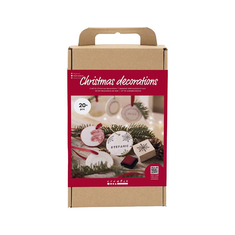 CRAFT KIT DECORACIONES DE NAVIDAD A MODELAR