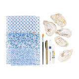 CONTENIDO DEL KIT DECORAR OSTRAS CON DECOUPAGE CREATIV