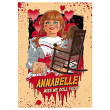 puzzle 1000 piezas annabelle muñeca pelicula