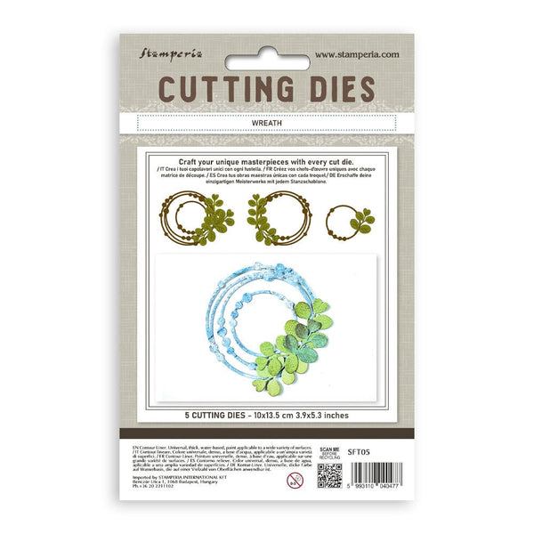 Troquel Cutting Dies A6 Guirnalda Stamperia
