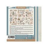 Set Transferibles Rub-On White Christmas Stamperia