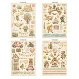 stickers junk journal stamperia cozy family