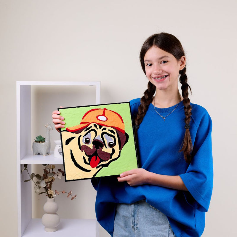 manualidad sensorial para niños OKTO 3D pasta de modelado de secado al aire