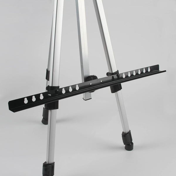 apoyo para lienzos caballete de campo de aluminio plegable daler rowney