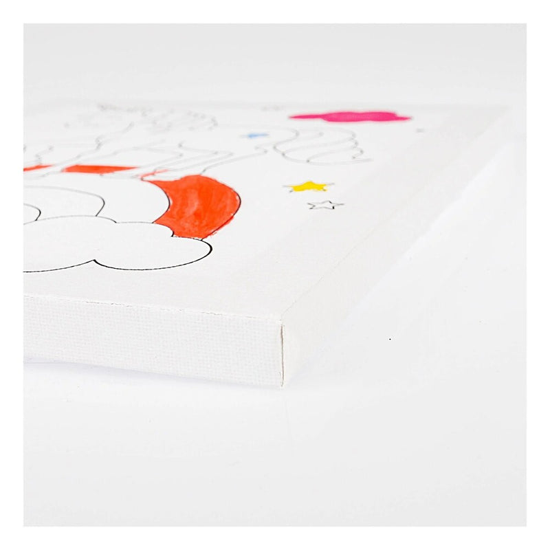 grosor del lienzo para pintar con diseño de unicornio