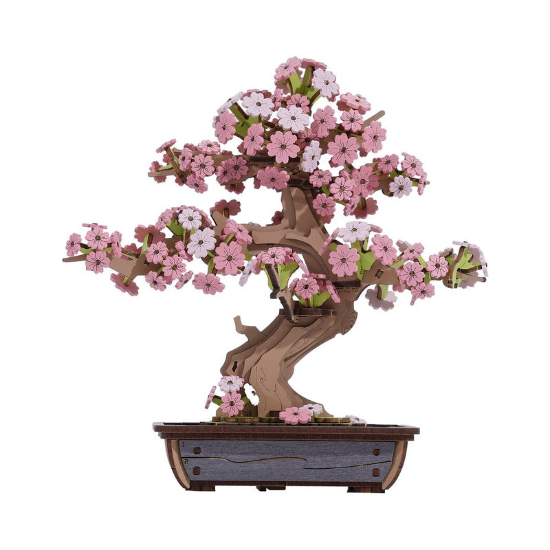 maqueta 3d decoracion bonsai sakura