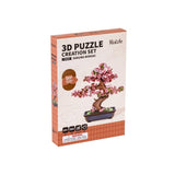 sakura bonsai puzzle 3d robotime