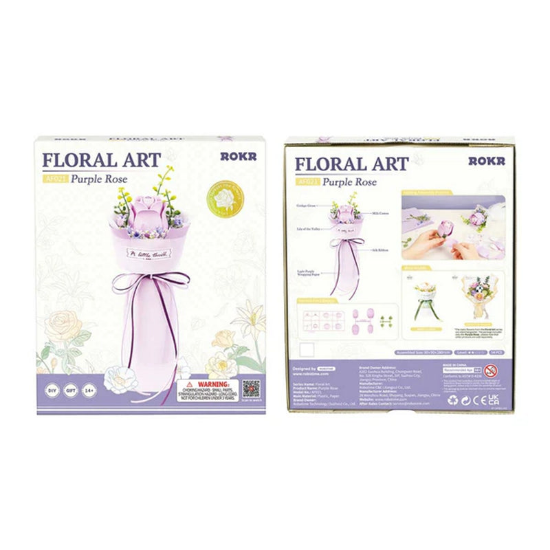 Puzzle 3D Rosa Morada Robotime