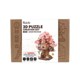 maqueta de madera sakura casa del arbol robotime 