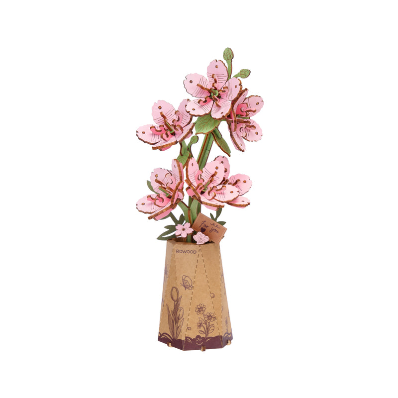 maqueta flor de sakura robotime
