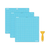 set 3 bases de corte agarre ligero LOKLiK