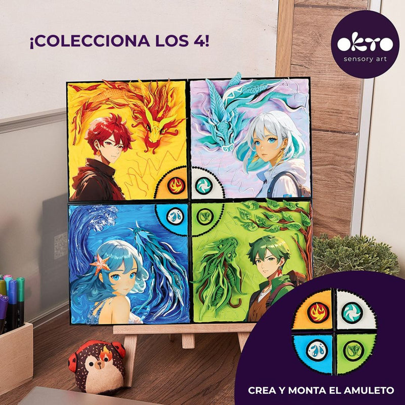 manualidad arcilla 3D pasta de modelado OKTO 3d