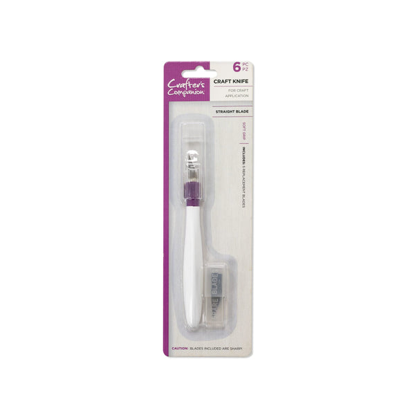 CUTTER BISTURI CON 5 HOJAS DE REPUESTO CRAFTERS CO