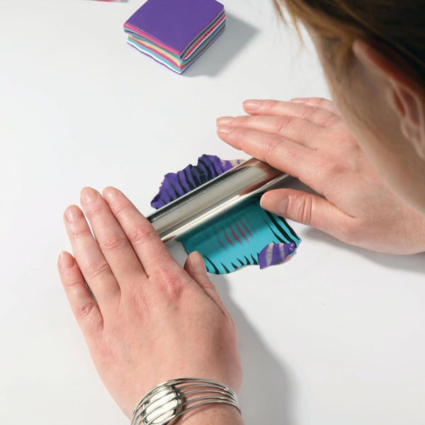 rodillo de acero inoxidable para pasta de modelado