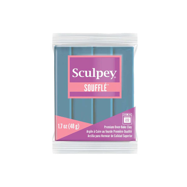 ARCILLA POLIMERICA SOUFFLE SCULPEY AZUL PIEDRA