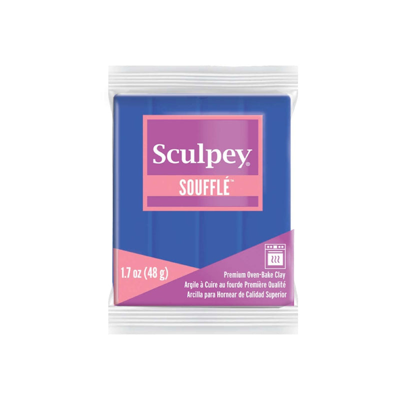 ARCILLA POLIMERICA SOUFFLE SCULPEY AZUL ACIANO