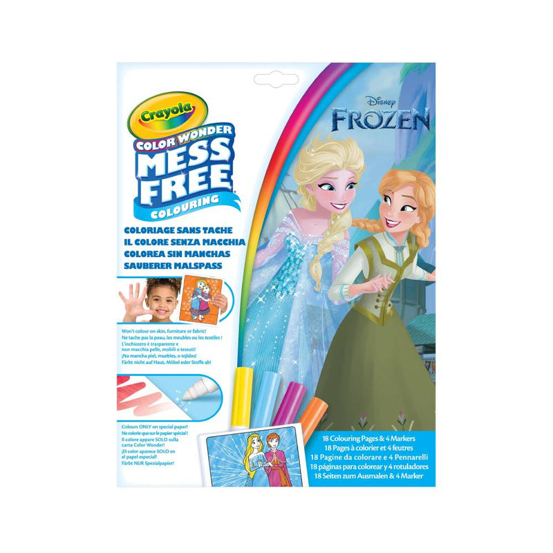 COLOREA SIN MANCHAS COLOR WONDER FROZEN