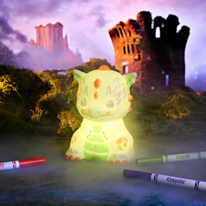 Kit Pintar Dragón Luminoso Crayola