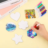 set de lienzos de formas para personalizar imanes