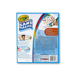 hojas blancas colorea sin manchas crayola mess free