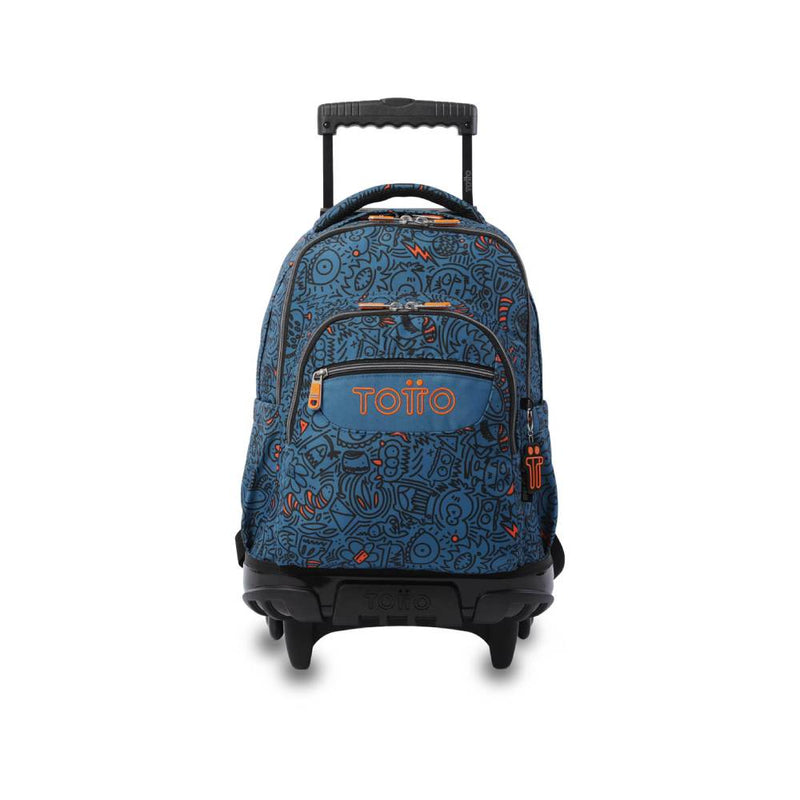 mochila grafer totto con ruedas
