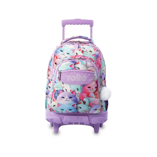 mochila ruedas mewsy totto