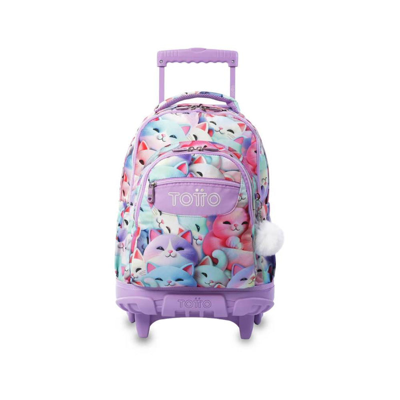 mochila ruedas mewsy totto