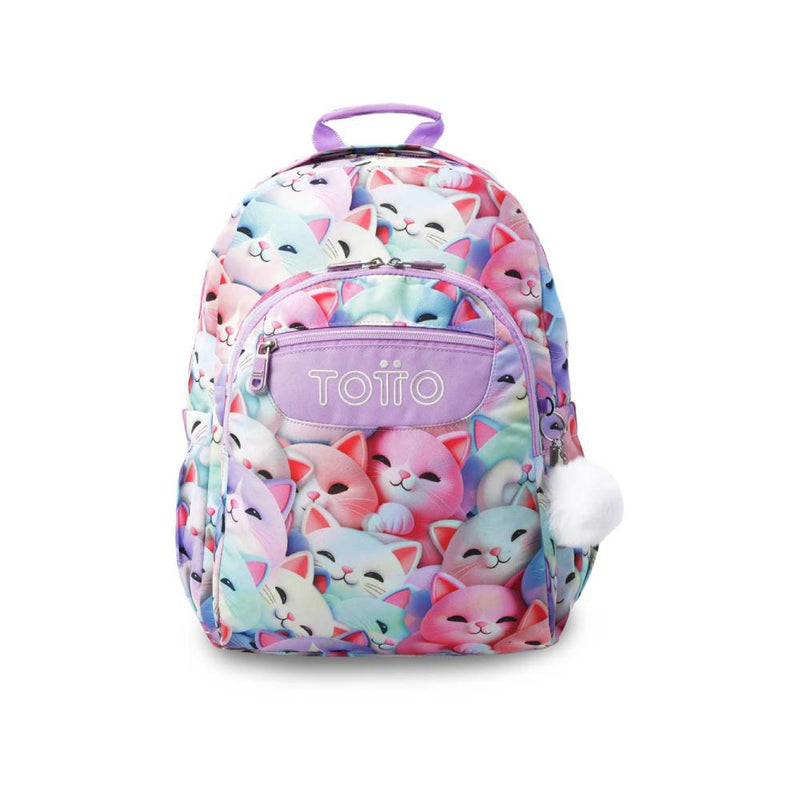 MOCHILA ACUARELESGATOS