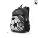 champion mochila gris y negra totto talla L