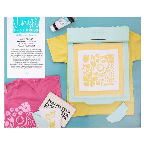 Kit de iniciação de serigrafia para impressora de vinil We R Makers