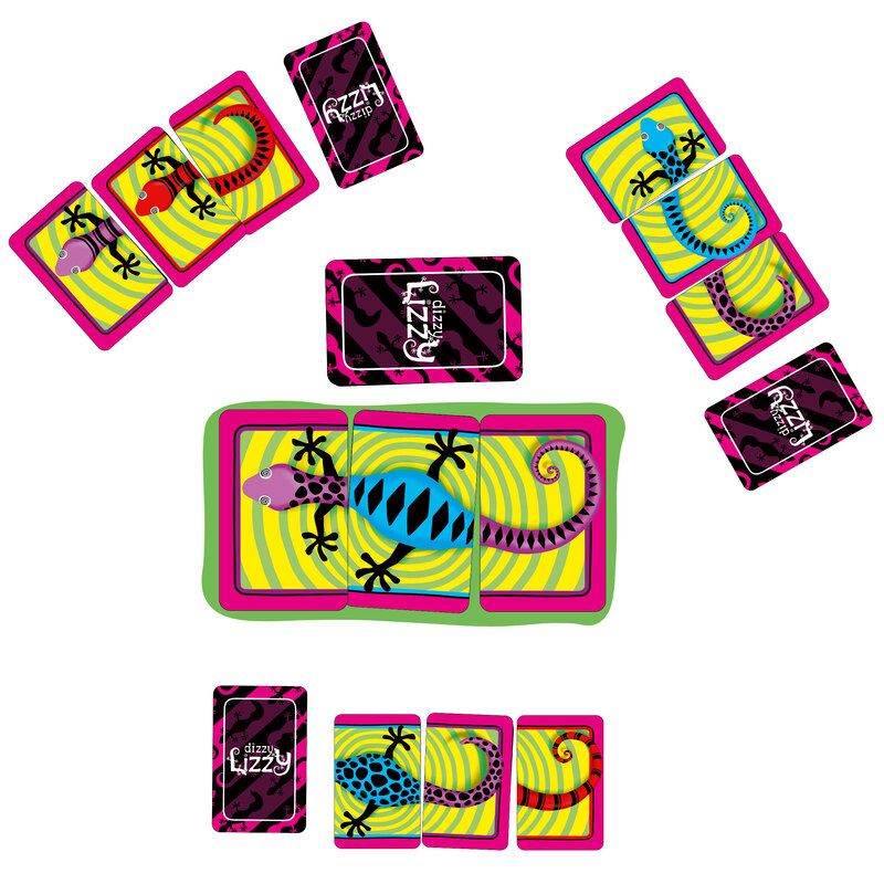 cartas juego de mesa dizzy lizzy lúdilo