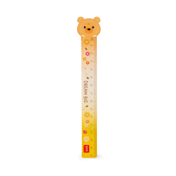 TEDDY BEAR RULER - RULER - TO BE DEFINED - 15 CM