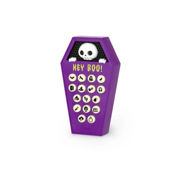 HEY BOO! - SPOOKY SOUND MACHINE - COFFIN HALLOWEEN